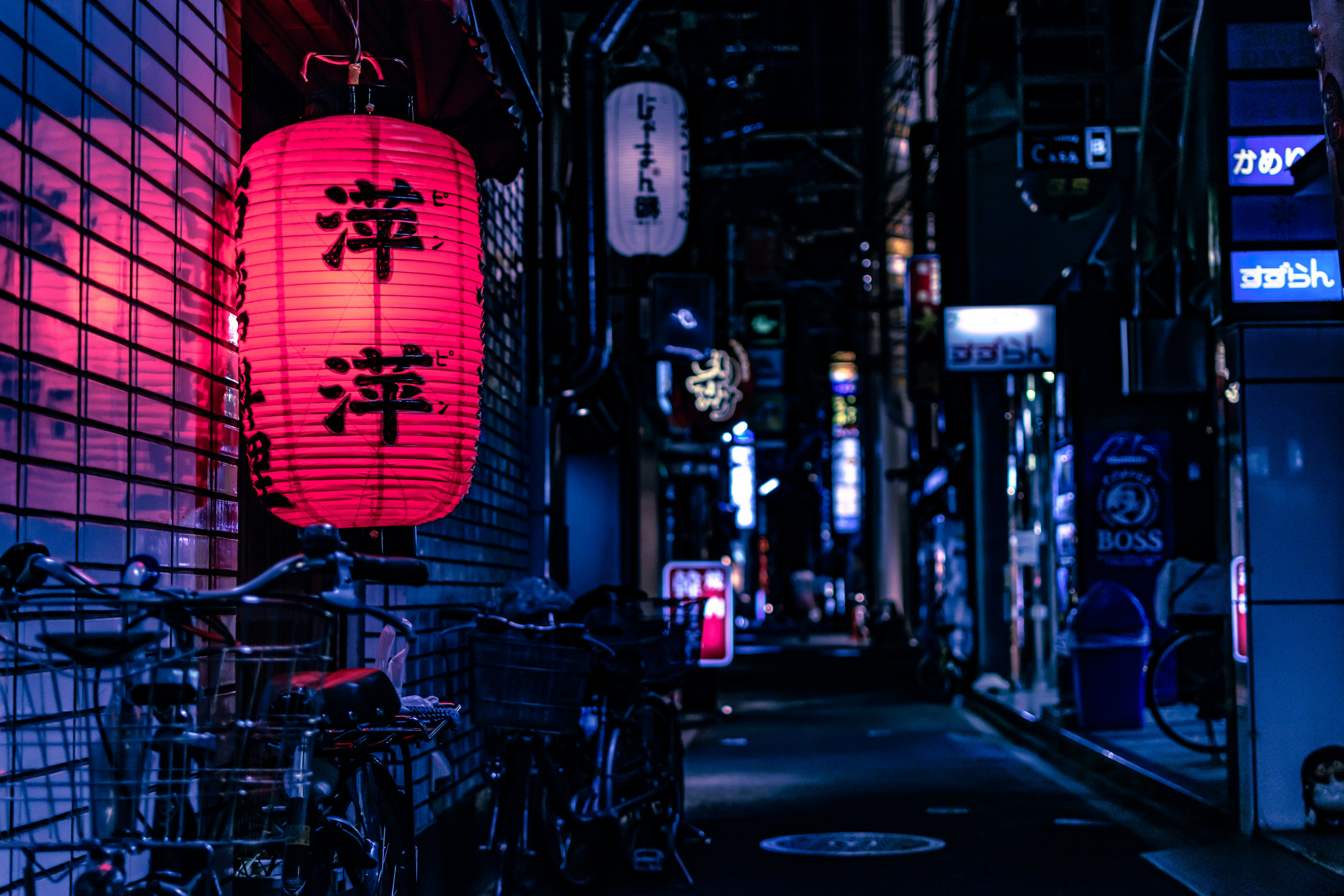 Lantern in Alley